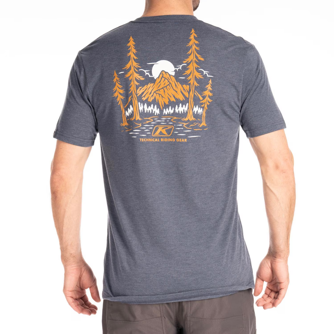 Klim T-Shirt Hawley Tri-blend Tee Navy Frost