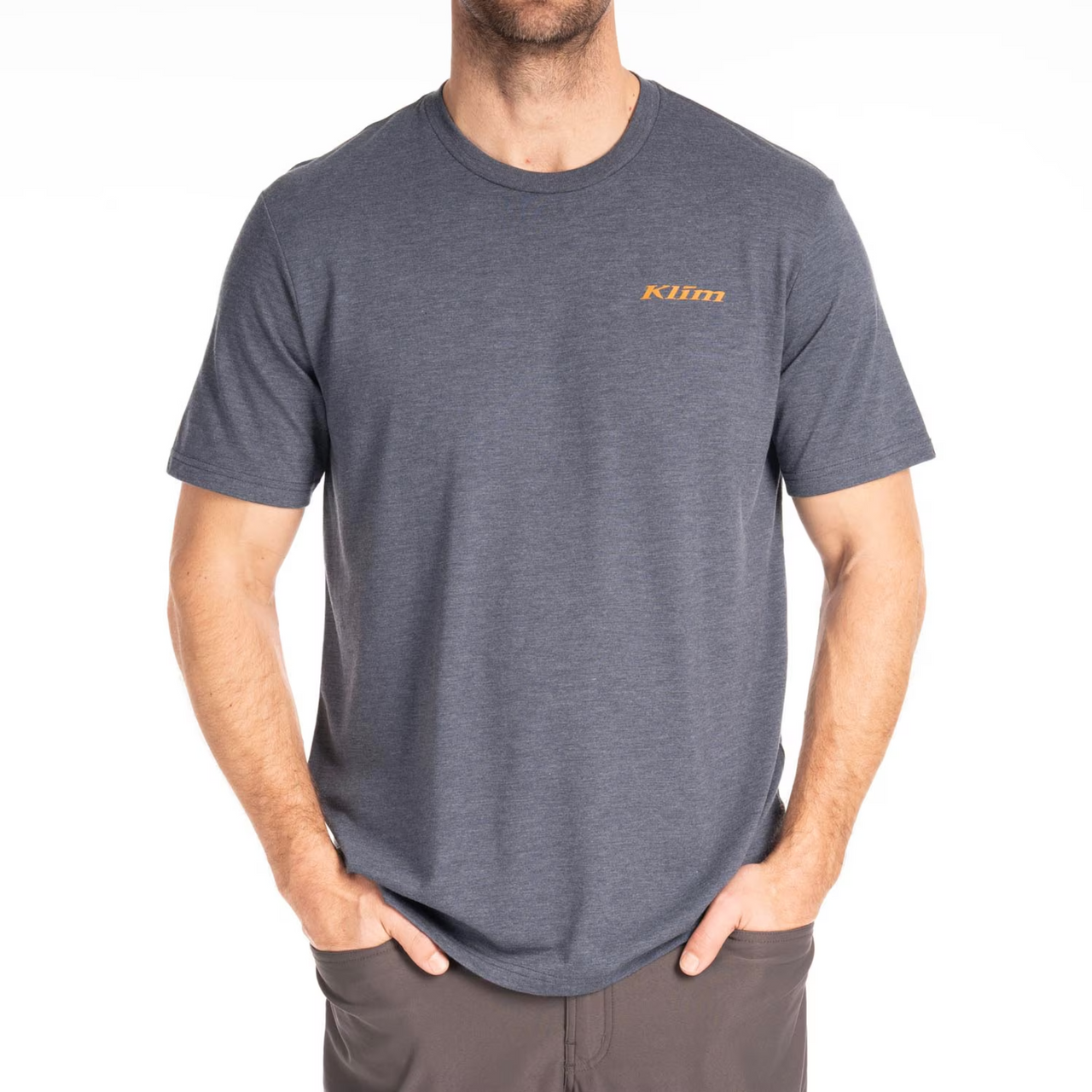 Klim T-Shirt Hawley Tri-blend Tee Navy Frost