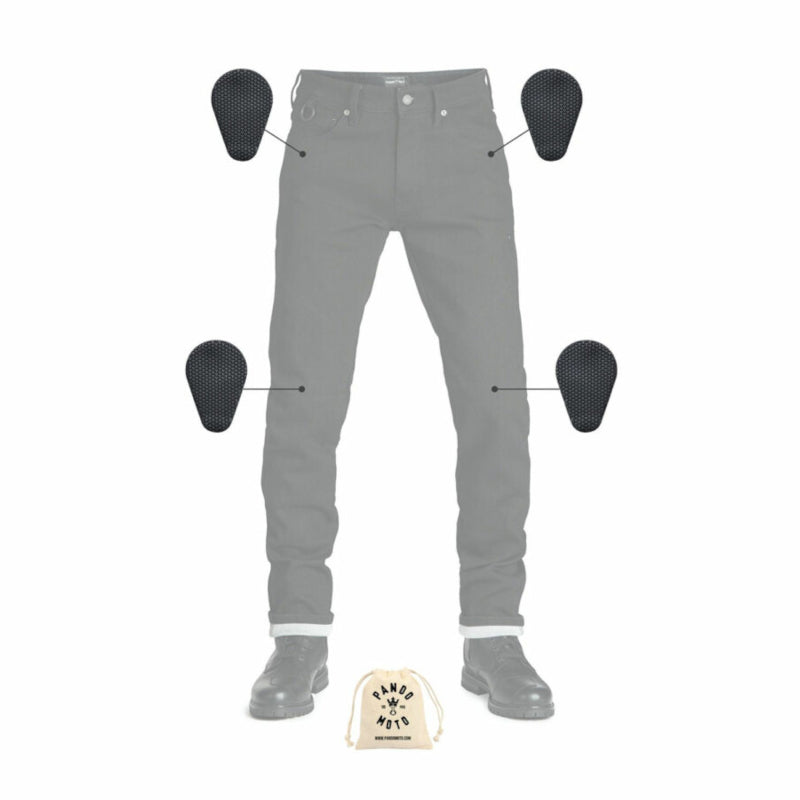 Motorcycle Pants with Armor - Boss Dyn 01, Pando Moto